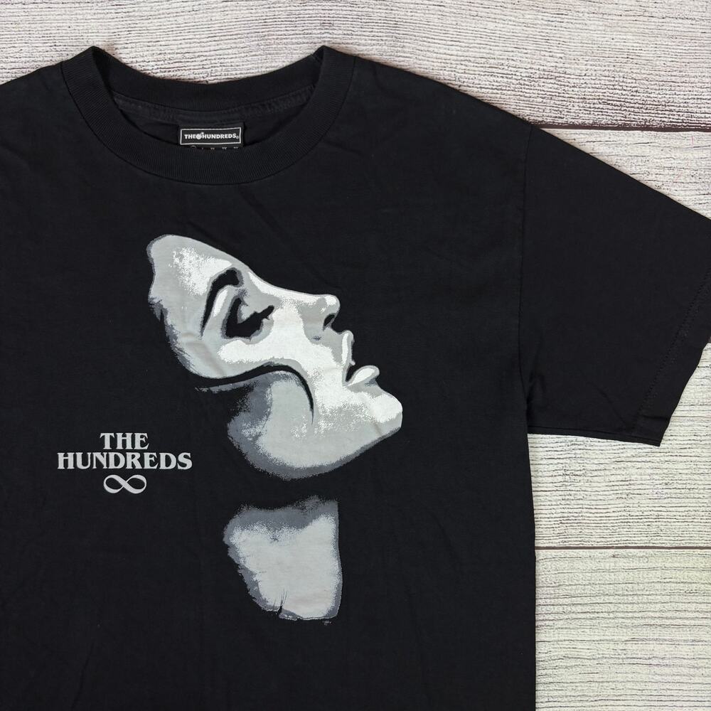 The Hundreds Infinity Logo Black Graphic T-shirt